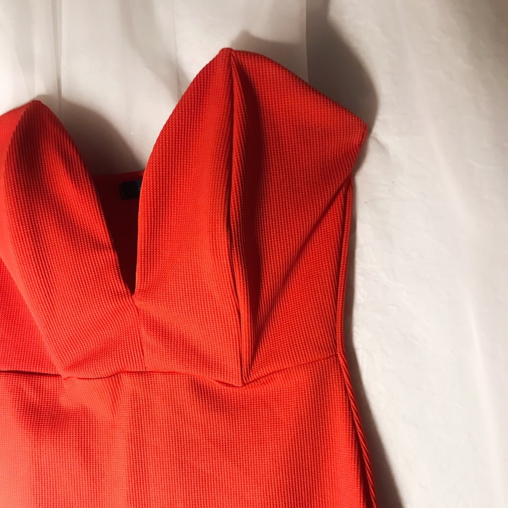 Red Cocktail Dress - Picture 5 of 8